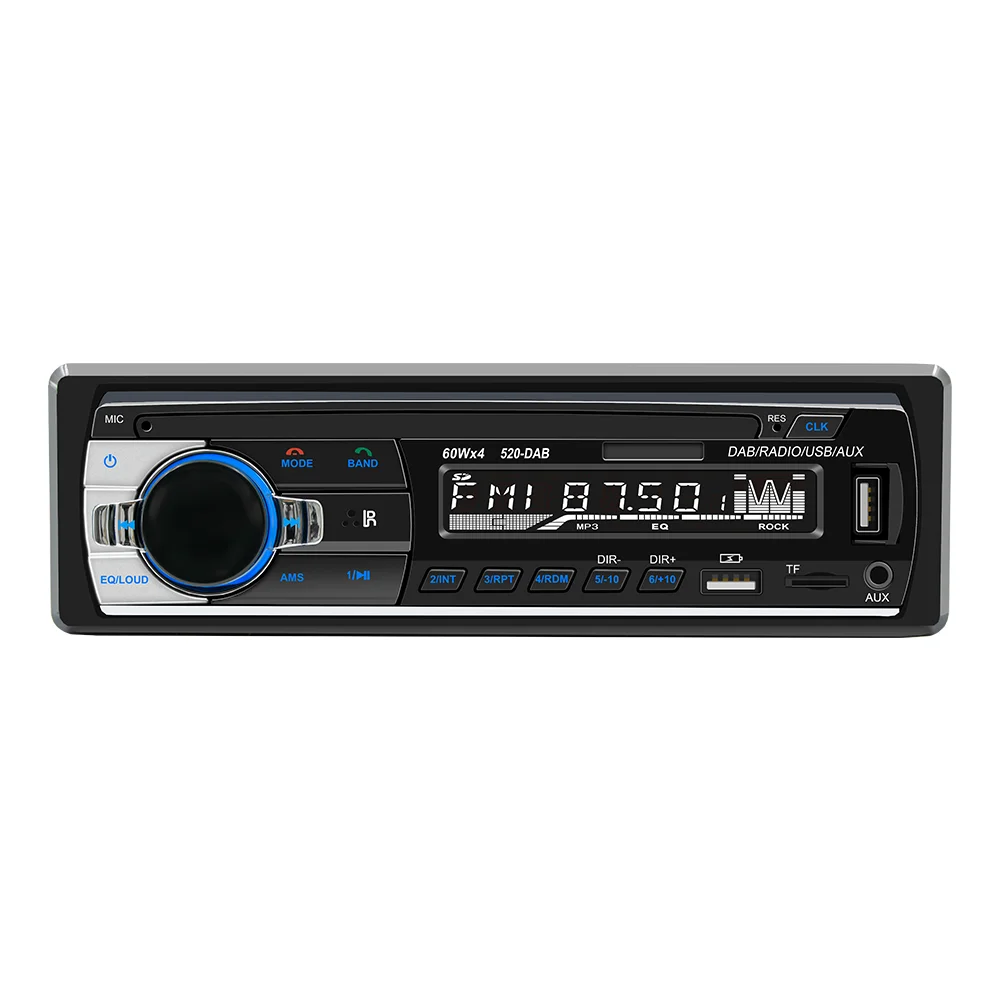 Vechter Phalanx Glimmend Dab Autoradio Car Stereo Fm Radio Aux Input Receiver Sd Usb Jsd-520 12v  In-dash 1 Din Mp3 Multimedia Player - Buy Car Radio Player,1 Din Car Mp3  Player,Audio Stereo Product on Alibaba.com