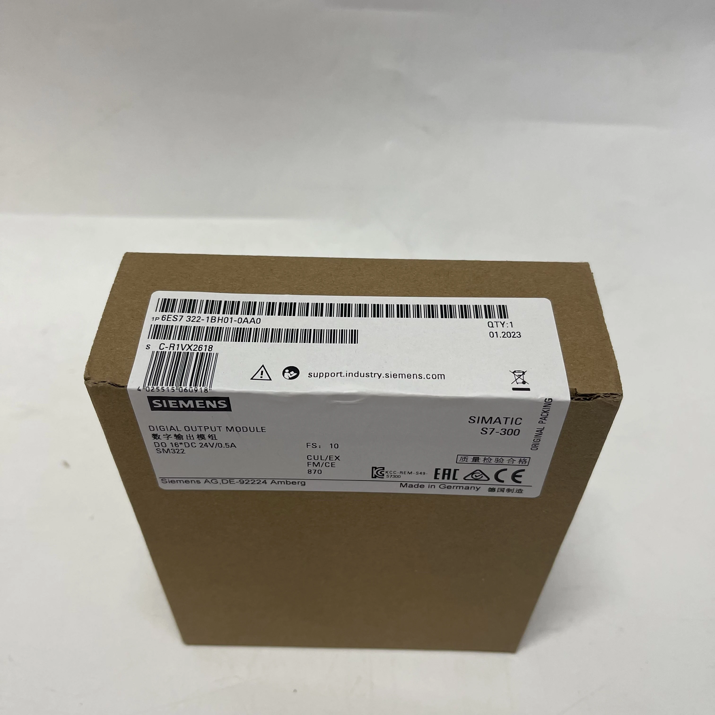 Siemens Digital Output Module 6ES7322-1BH01-0AA0 Siemens Digital Output Module 6ES7322-1BH01-0AA0