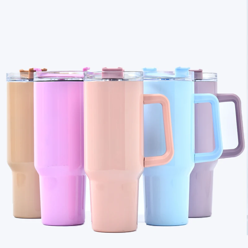 Us Warehouse Sublimation 40 Oz Tumbler Double Walled Insulated Stanleys