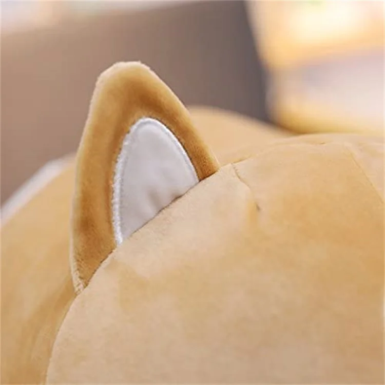 Cute Shiba Inu & Plush Corgi Dog Cushion Soft Cotton Stuffed Animals Toys Unisex Birthday Gifts for Boys & Girls