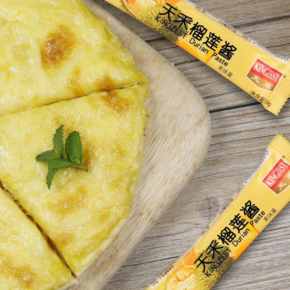 フレッシュなタイ産ドリアンペースト - 自然な風味の冷凍製品