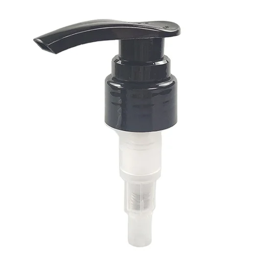 Best Selling Wholesale Plastic 4CC Lotion Pump in Black Color with Smooth Closure Soap Dispenser