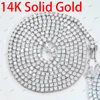 14K Solid Gold WG