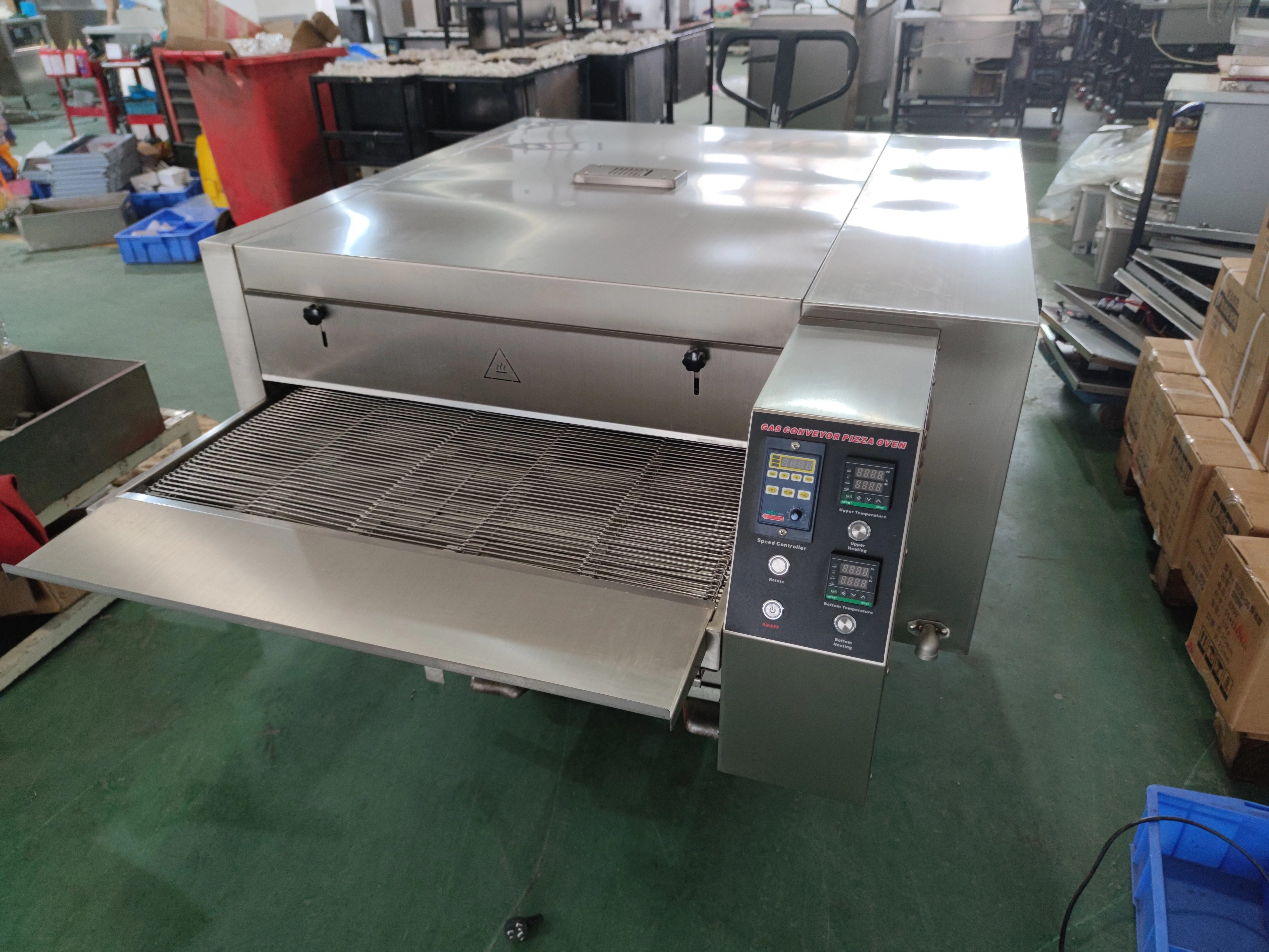 18 Inch 32 Inch Belt Pizza Oven Pizza Belt Oven Commercial Impinger and Conveyor Ovens