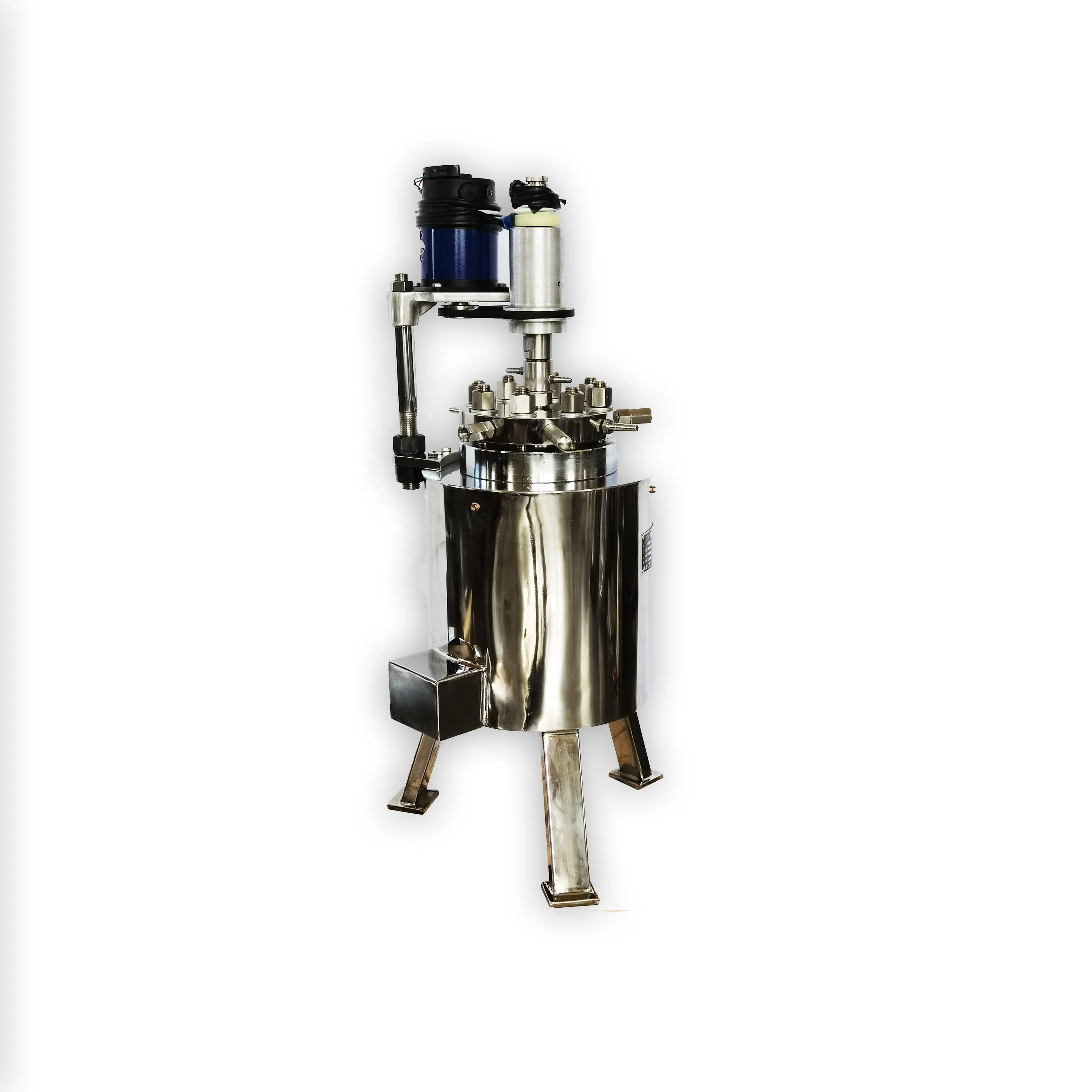 PID Control Stainless Steel Biodiesel Processor Machine High Pressure Chemical Reactor Core Components Pressure Vessel Engine