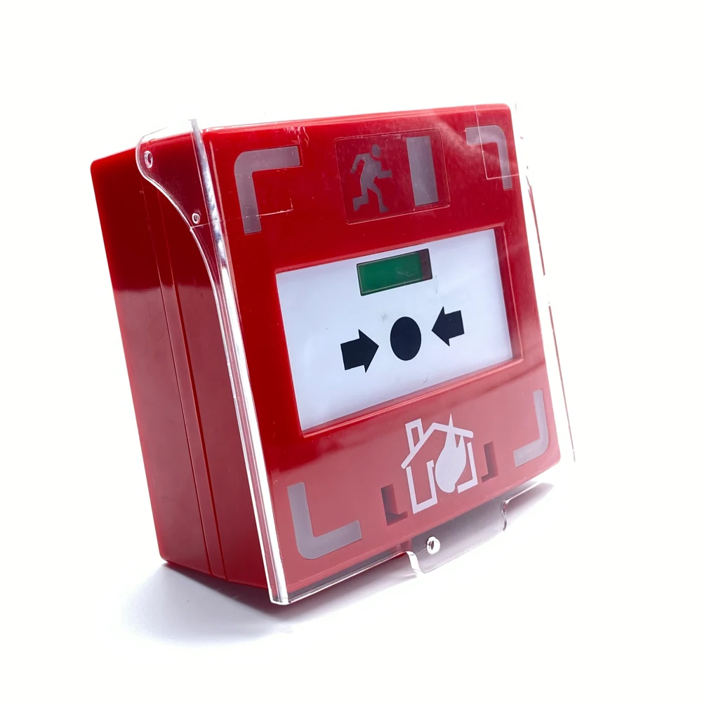 Resettable Green Manual Call Point Resettable Exit Switch Emergency Door Release