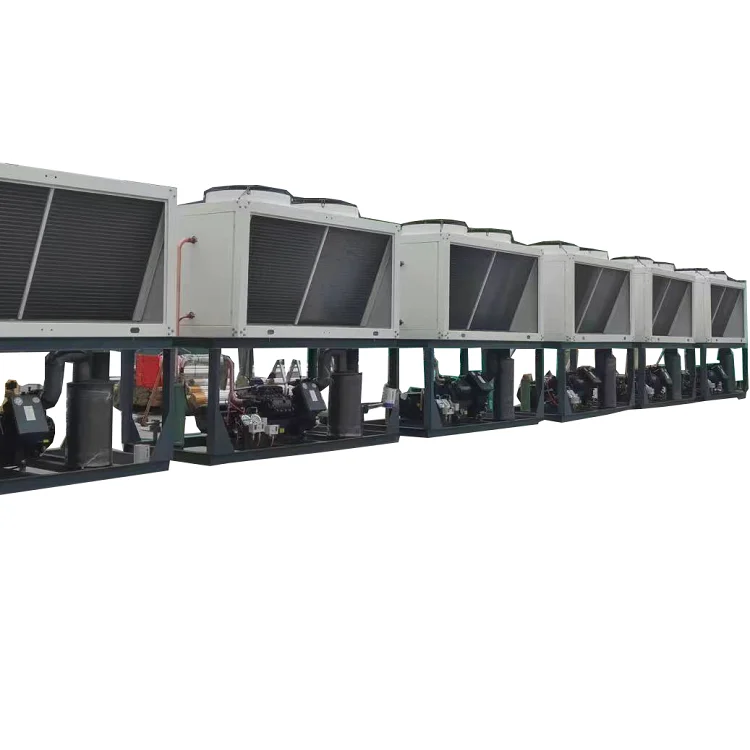 Direct Selling Compressor Refriger Unit Motor Air Cooler Chiller Unit 480v Piston Compressor Condensing Unit with Fan OfCopeland