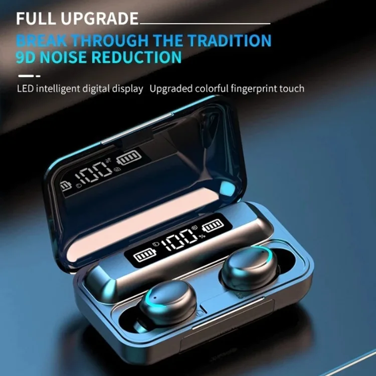 Cheap TWS Headphone with LED Display Waterproof Function In-Ear Earphone for Gaming Sports Travel-jl Chipset Wired Communication