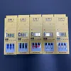 Blue box packaging
