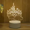 Warm White Castle in the sky