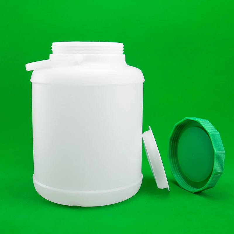 2500ml Clear Empty Square Plastic Jar Food HDPE Storaging Bottle Wholesale Empty Storage Bottle