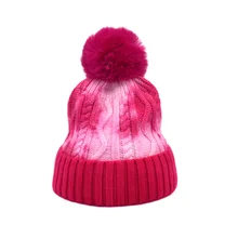 Unisex Acrylic Knitted Custom Winter Hats Custom Jacquard Logo Beanie Hat