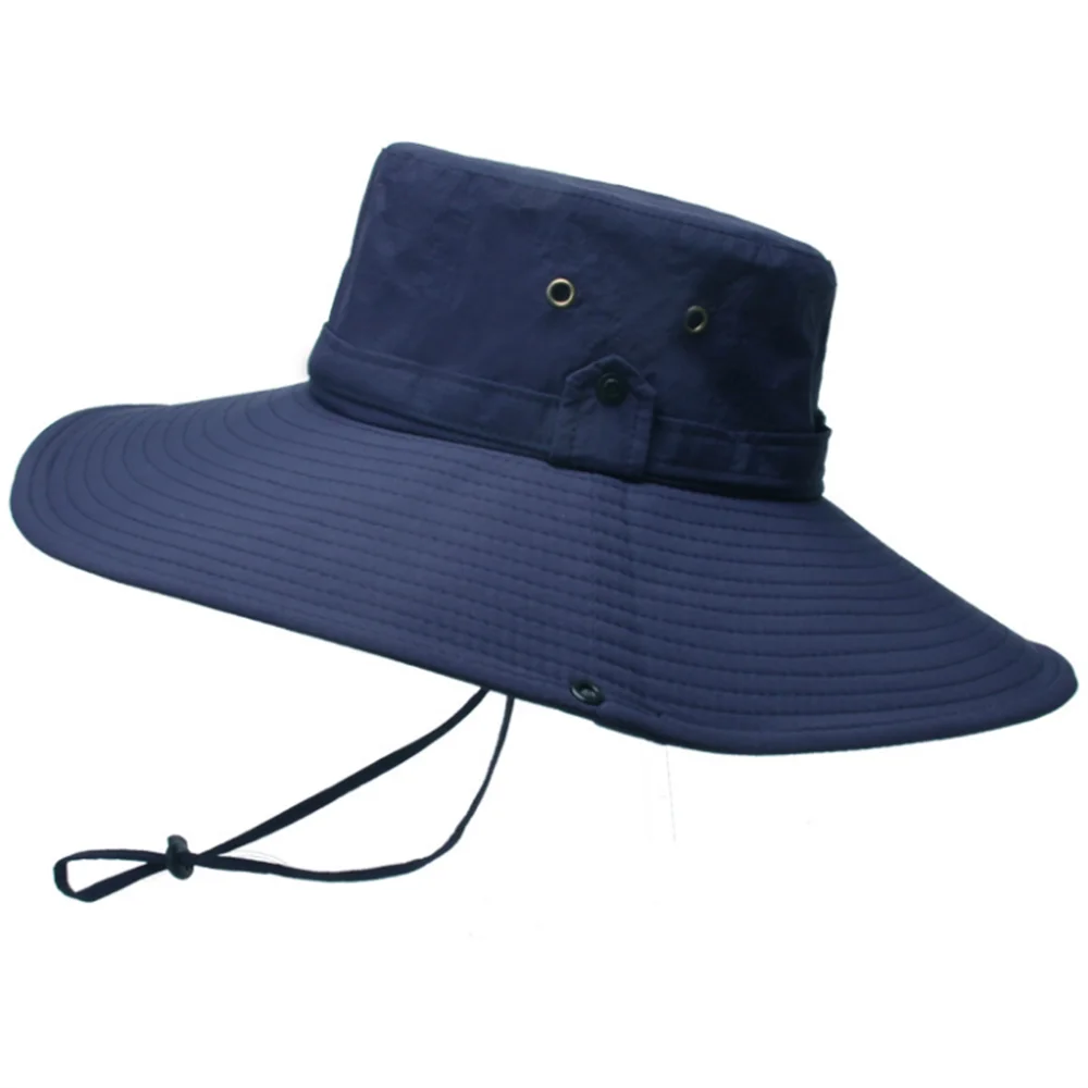 Chapeau De Soleil Femme Pliable & Imperméable | Visière Anti-UV Pour Randonnée, Pêche, Voyage - Design Réglable - 7