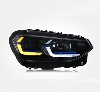 Headlight For BMW X3 G01 F97 Upgrade Laser Lci Style Fog Steering Beam Car Head High And Low Light