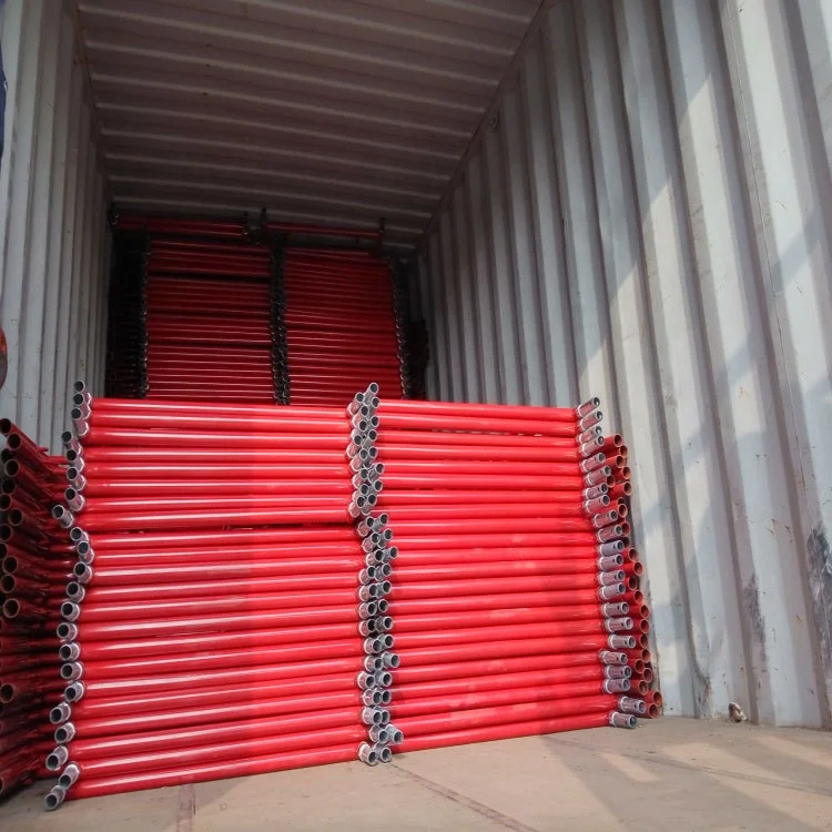 Quick-Install Steel Scaffolding Frame for Temporary and Permanent Use