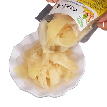 White Sushi Ginger 3g 4g 5g  packing with high quality from Chinese vegetables manufacturer