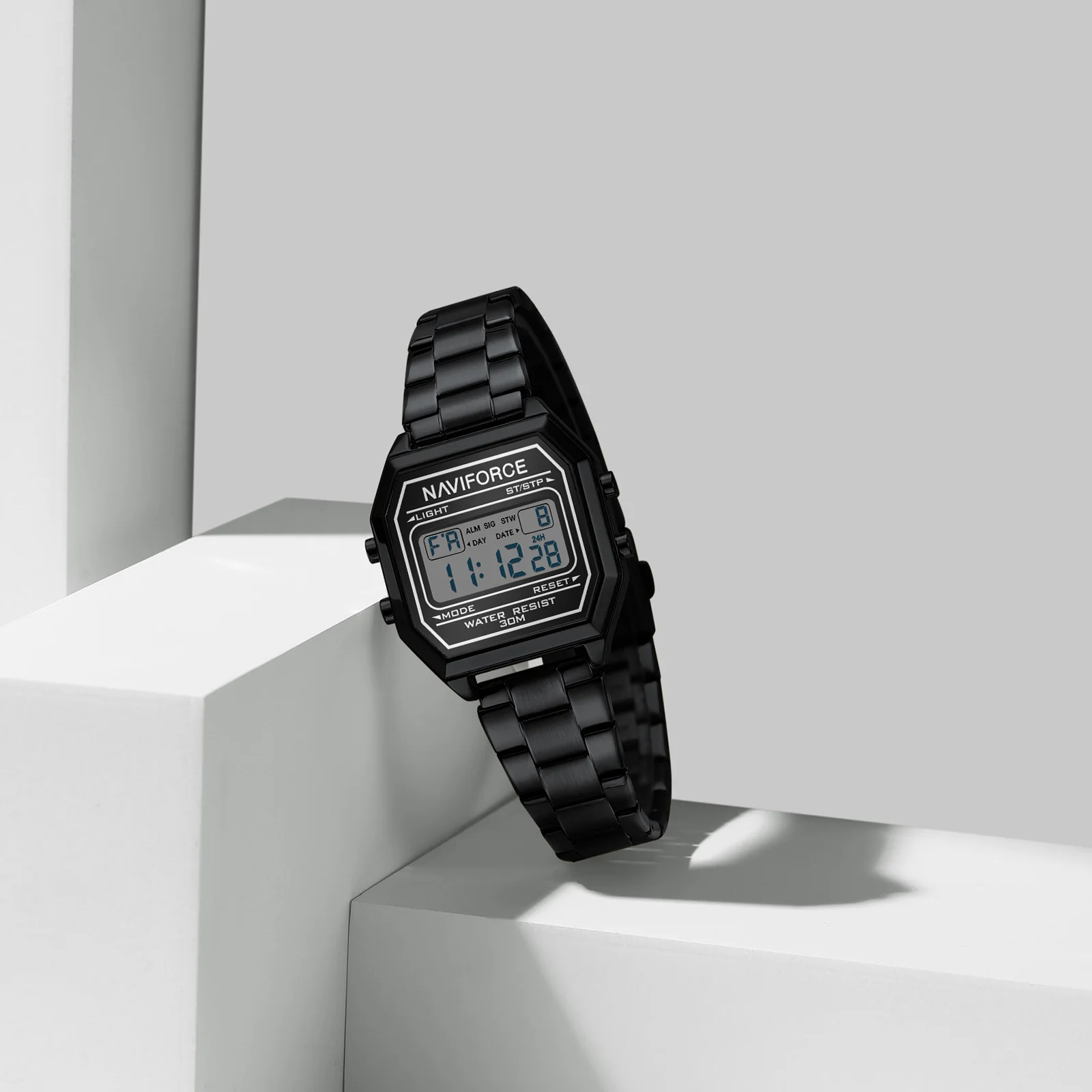 Oem Hot Sale Naviforce 5063S Women Horloge Luxe Zilveren Dames Polshorloge Rvs Steel Armband Classic Fashion Women Klok