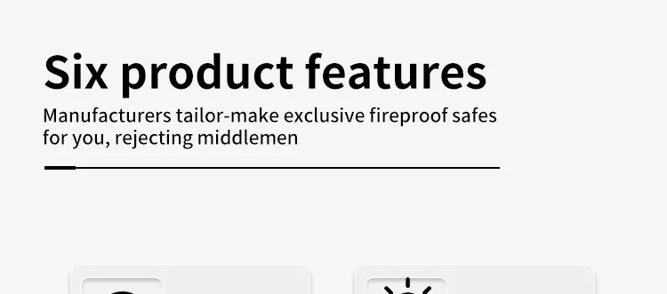 CEQSAFE American High Security Electric Digital Lock Home Fireproof Safe Box factory