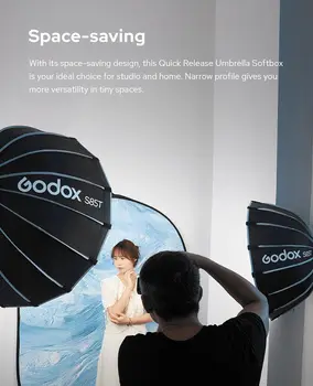 Godox S65T 25.6" Quick Release Umbrella Softbox detail image