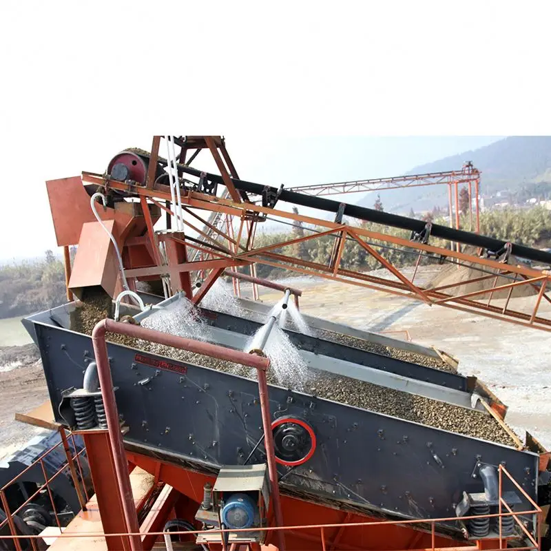 Core Components Motor Pump Engine Bearing-Fine Sand Stone Vibrating Screen for Ore Feeding in Guinea