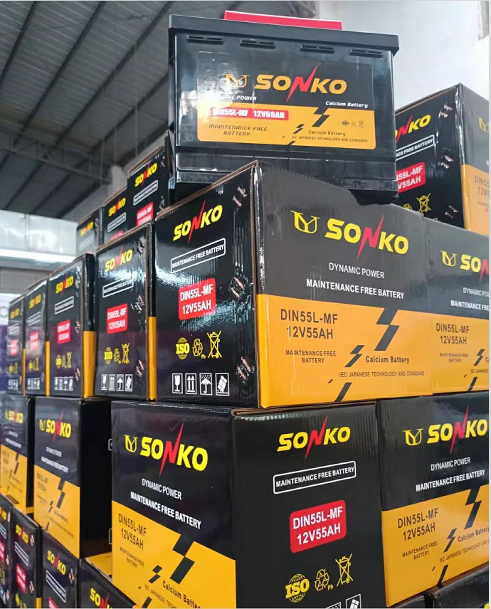 12V DIN75 CCA684 Super Power Car Batteries