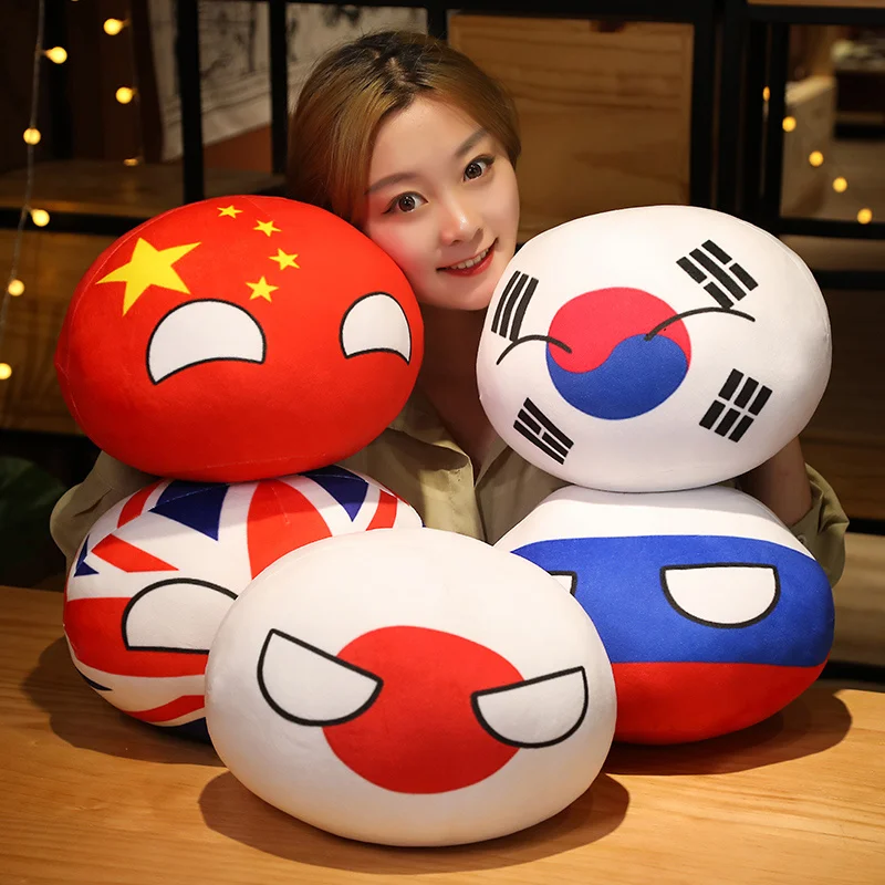 Polandball Plush Dolls - Adorable Country Representations