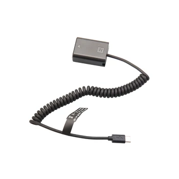 FW50 Type C Power Adapter DC Coupler Full Decoded Dummy Battery for Sony A6000 A6500 A9 A7 detail image