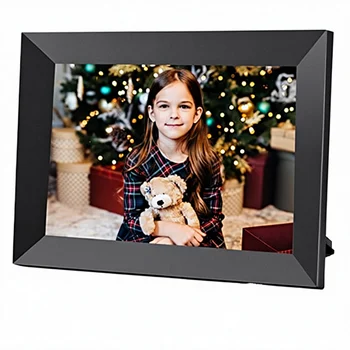 Frameo 10.1-Inch WiFi MP4 Digital Photo Frame 1280x800 IPS Touchscreen HD Display Video Clips Slideshow Auto-Rotation Wall Mount detail image