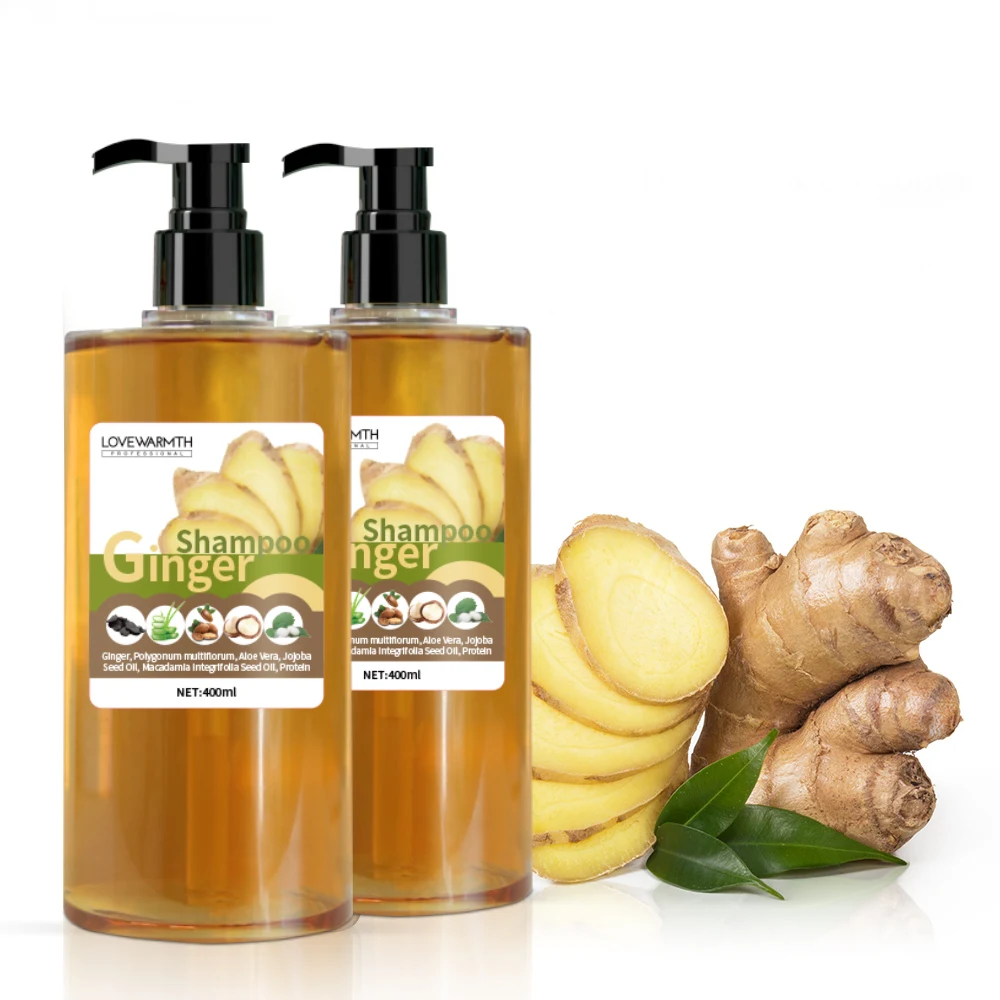 Натуральный имбирный шампунь для роста волос