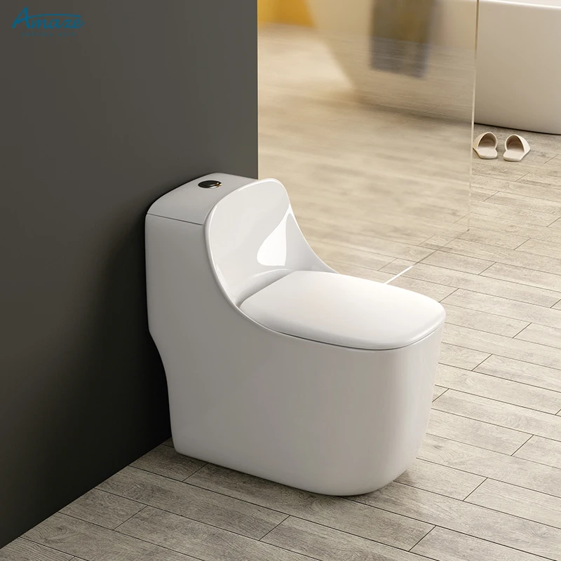 Modern design economic price ceramic sanitary ware saving water closet bathroom wc siphon one piece toilet bidet bowl