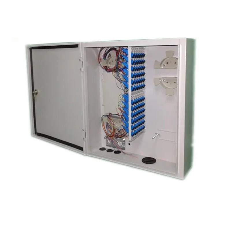 Boîte De Distribution Fibre Optique 4 Cœurs Étanché IP65 Mural - Intérieur Extérieur ABS