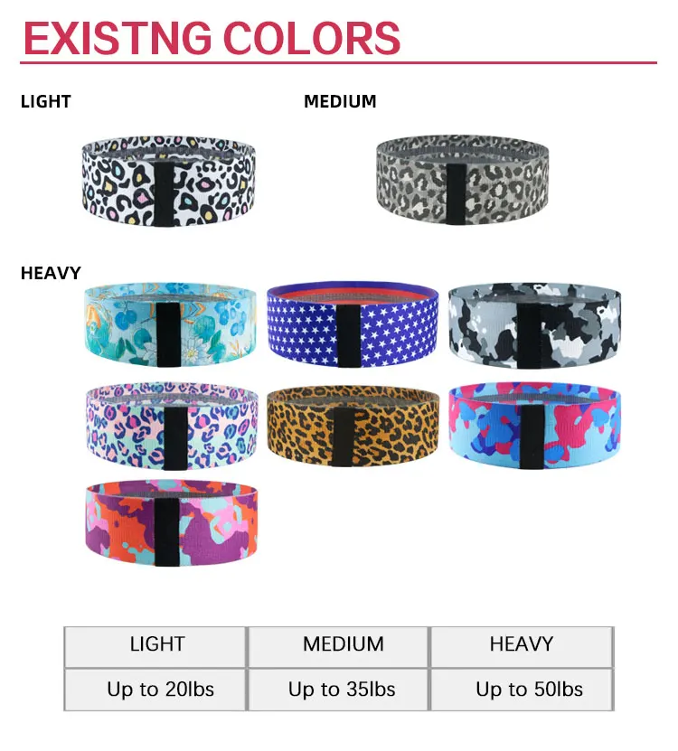 MKA прямая цена от производителя эластичный круг для бедер сделай свой собственный резинки