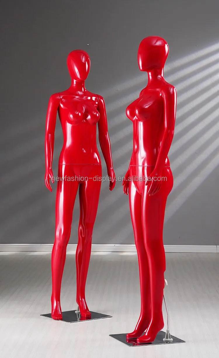 wholesale women mannequin whole body red