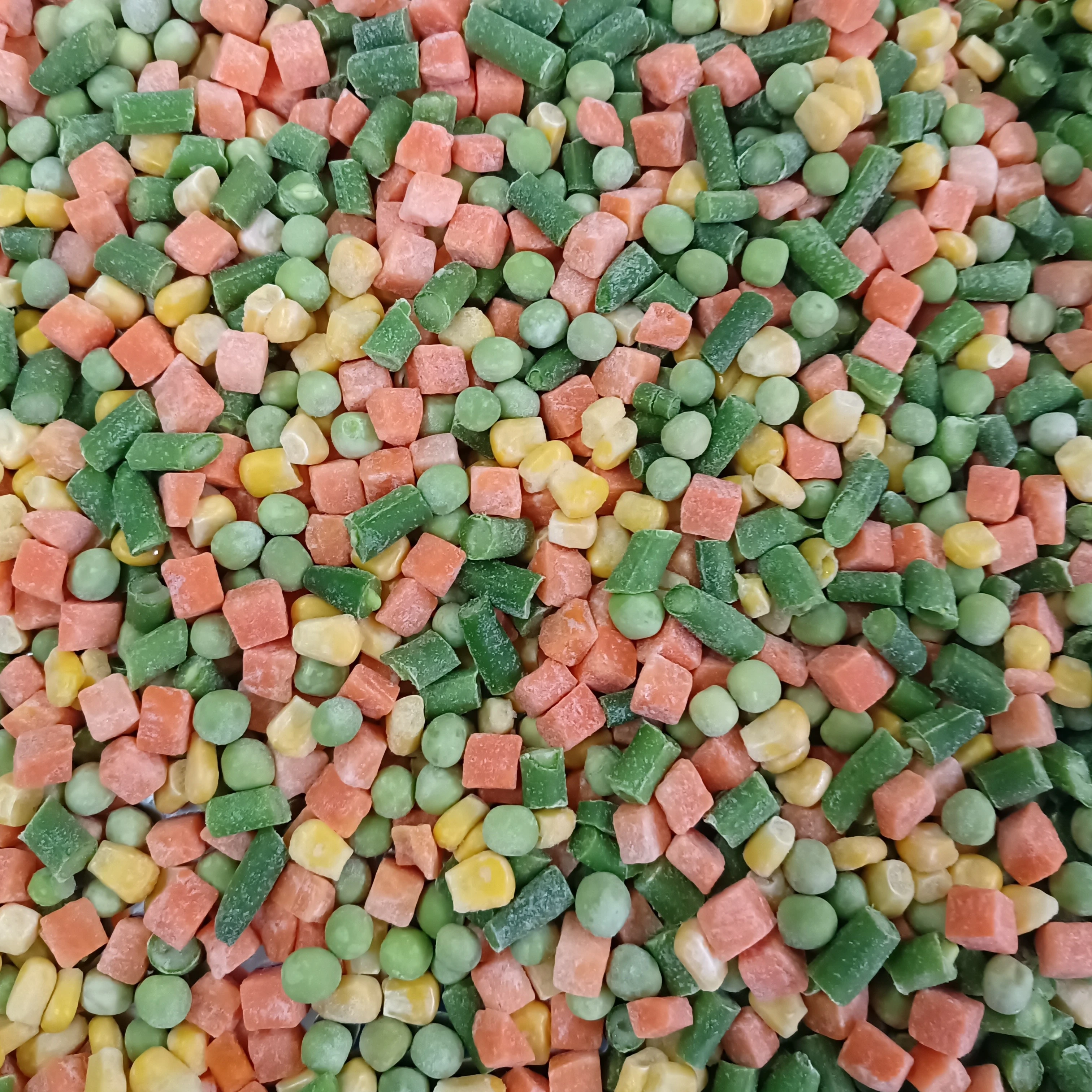 OEM Høy kvalitet Ny sesong IQF frossen 3-veis blandet grønnsak til salat frossne matvarer grønnsaker