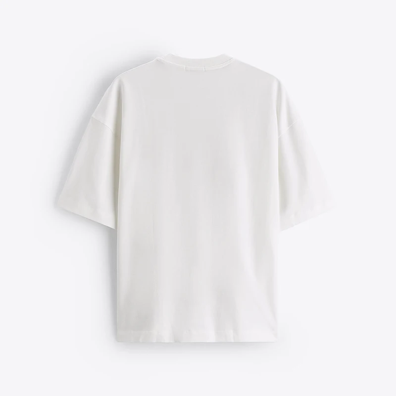 Men's T Shirt 100% Cotton Custom Logo Desgin Luxury Quality Rib O-neck ...