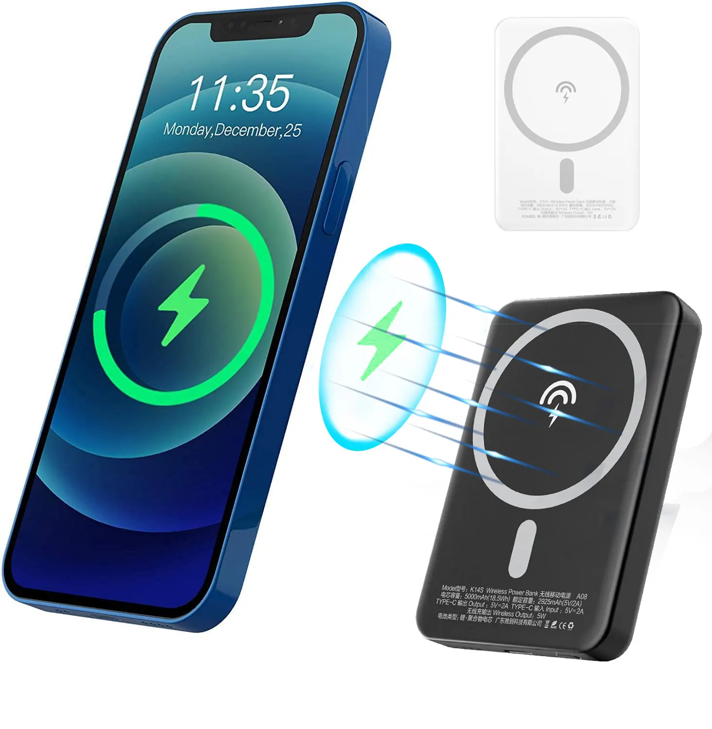 Commo magnetic power bank