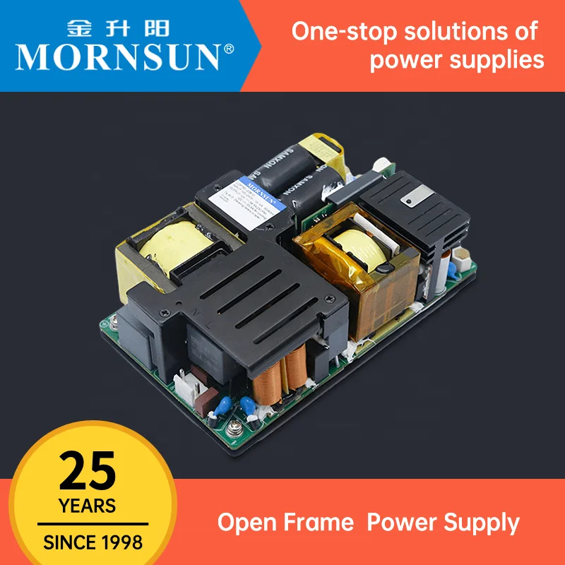 Mornsun ACDC Open Frame Power Supply 12V 15V 18V 19V 24V 27V 36V 48V 54V 400W 450W 500W 550W 700W 750W Open Frame Power Supply