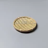 Assiette Ronde Vert Bambou - 18cm