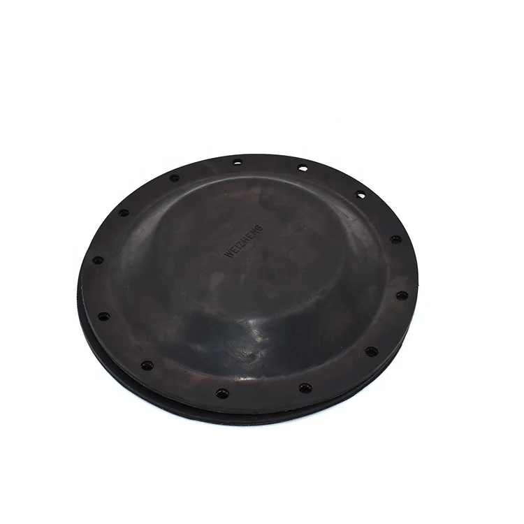 Cheaper Price FKM Fabric-Reinforced Rolling Diaphragm Rubber Diaphragm Seals Custom Cutting Processing Service Available