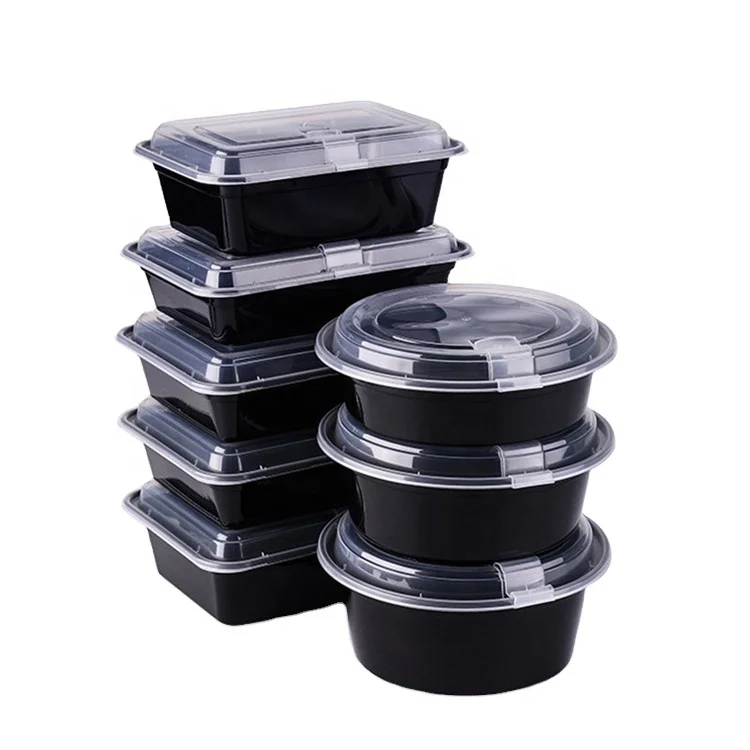 Hot Sale Manufacturer Black Rectangular Round Plastic Lunch Boxes  Disposable Plastic Takeout Food Containers - China Lunch Box and Plastic  Lunch Box price