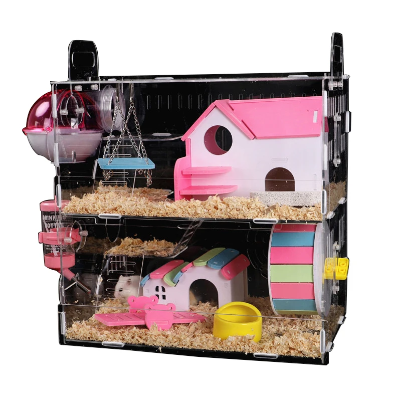 custom acrylic hamster cage
