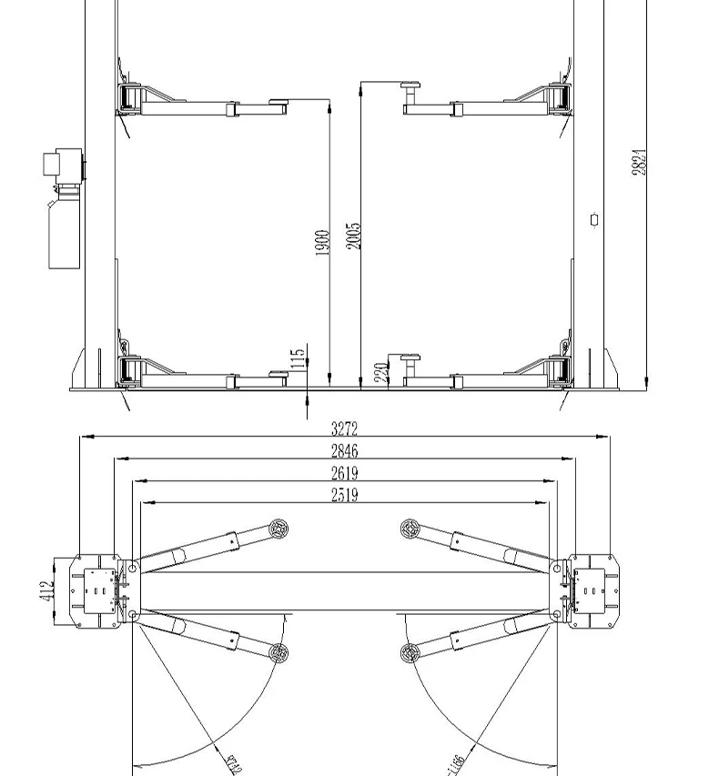 Selling Car Lifting Equipment Double Column Hydraulic Car Lift Buy 2