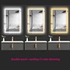 Double touch +antifog+3 color dimming