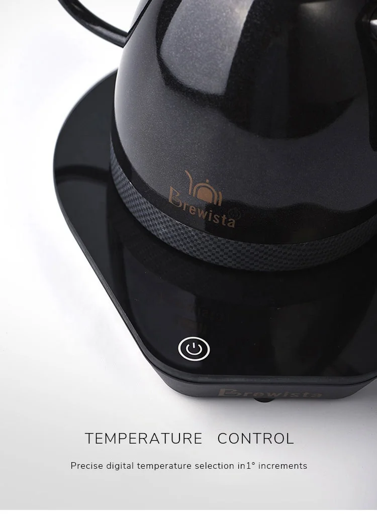 brewista built-in timer gooseneck temperature control