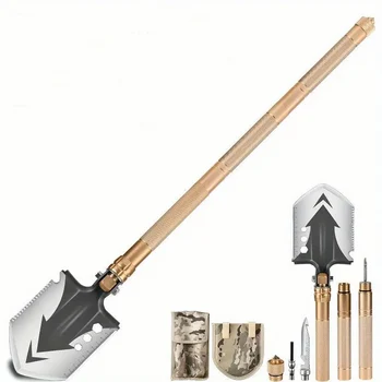 ODM Industrial Grade Portable Steel Multitool Shovel Versatile Stainless Steel Outdoor Camping and Garden Equipment