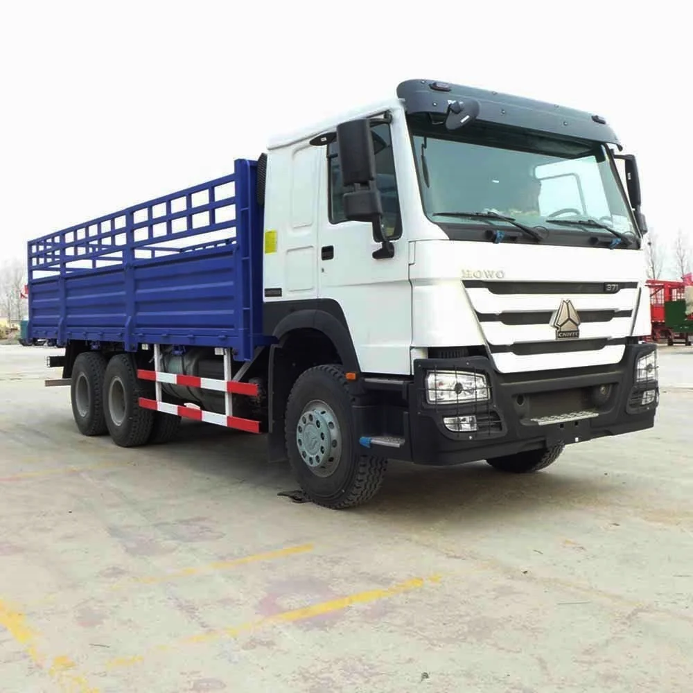 热卖sinotruk 6x4 8x4 10 轮围栏侧壁货运卡车