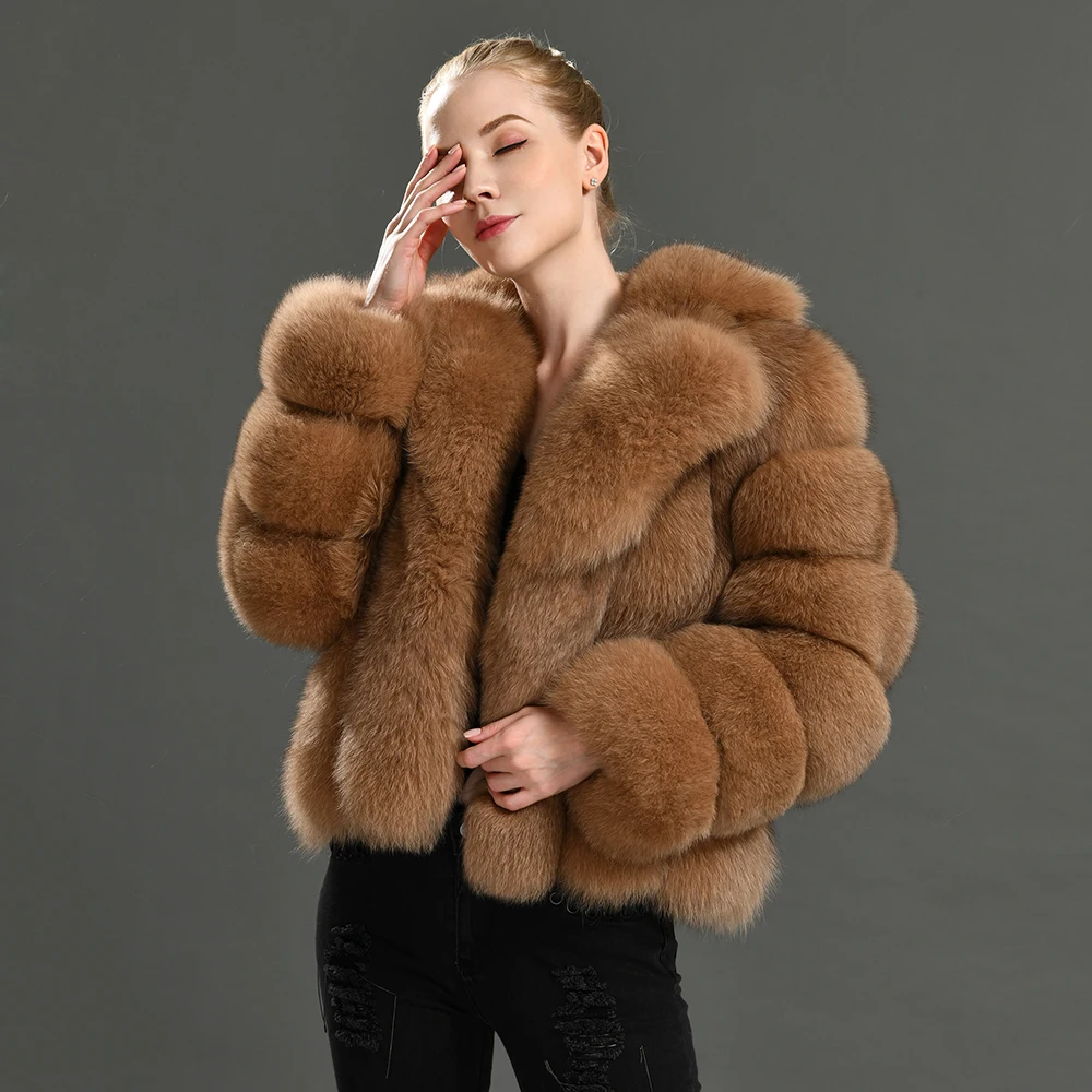 Sale Genuine Fox Fur Coat