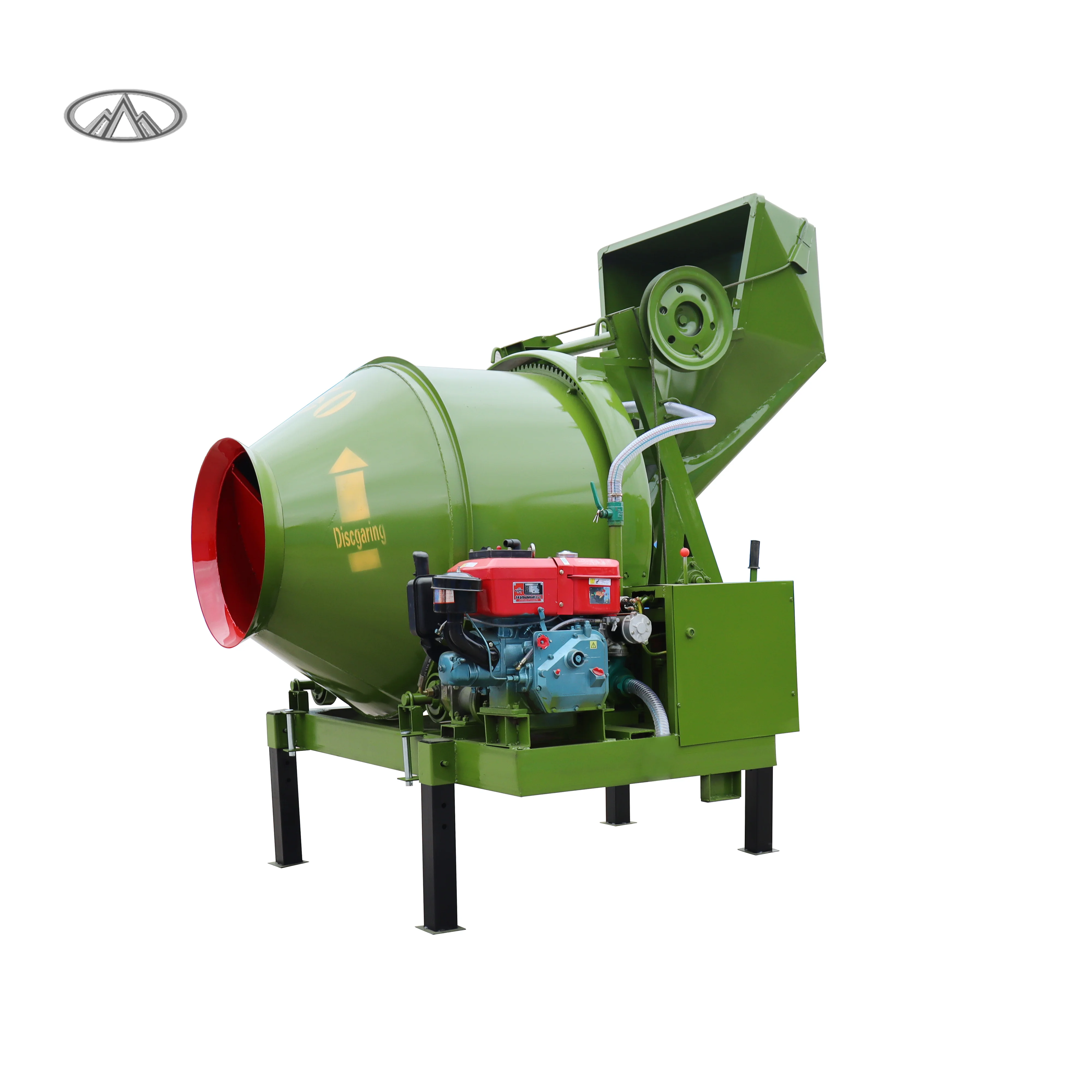 Factory Price JZC350 Self Falling Tipper Drum Mixer Diesel Power Concrete Drum Mixer