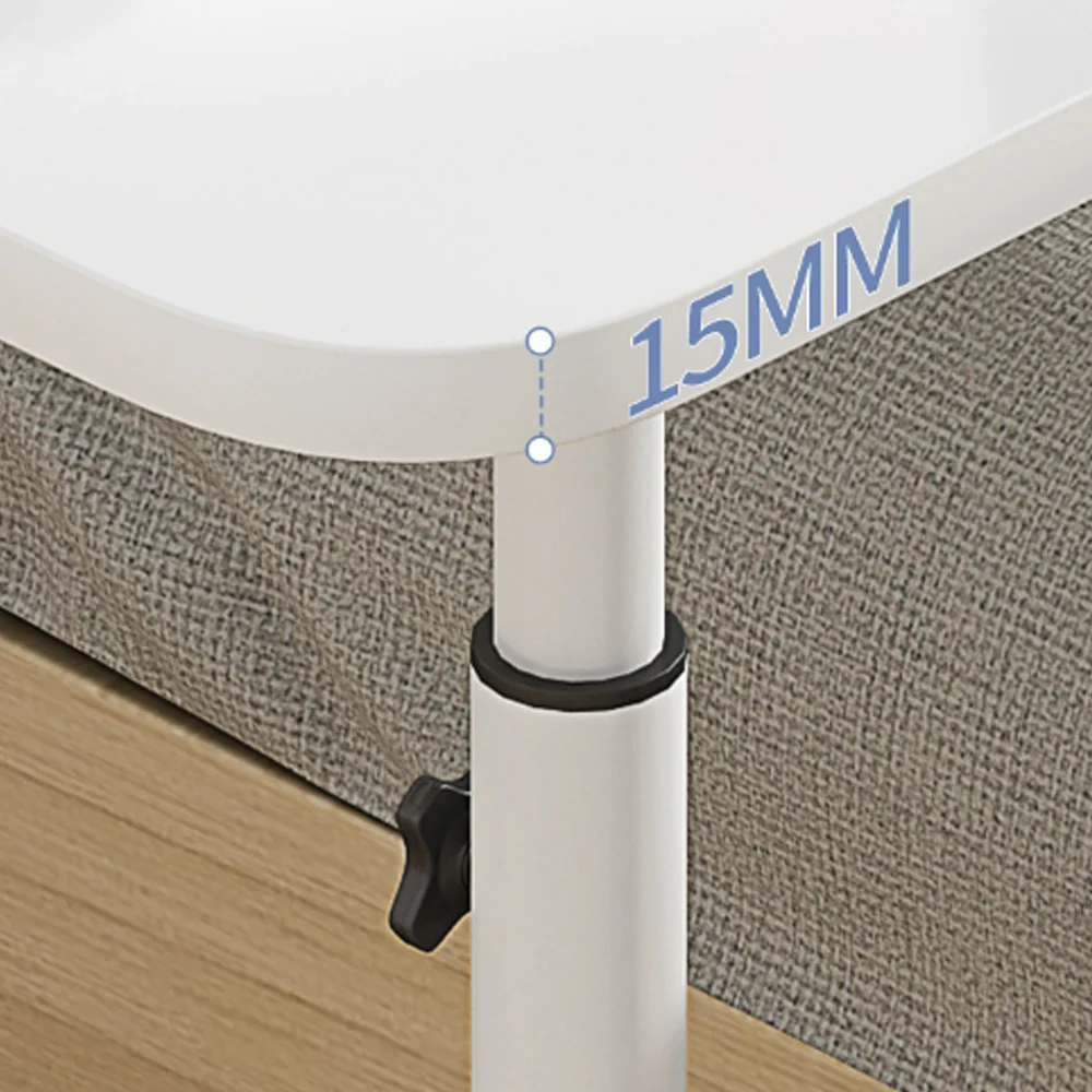 360 Degrees Rotating Desktop Creative Simple Portable Bjflamingo Computer Standing Desk with Wheels