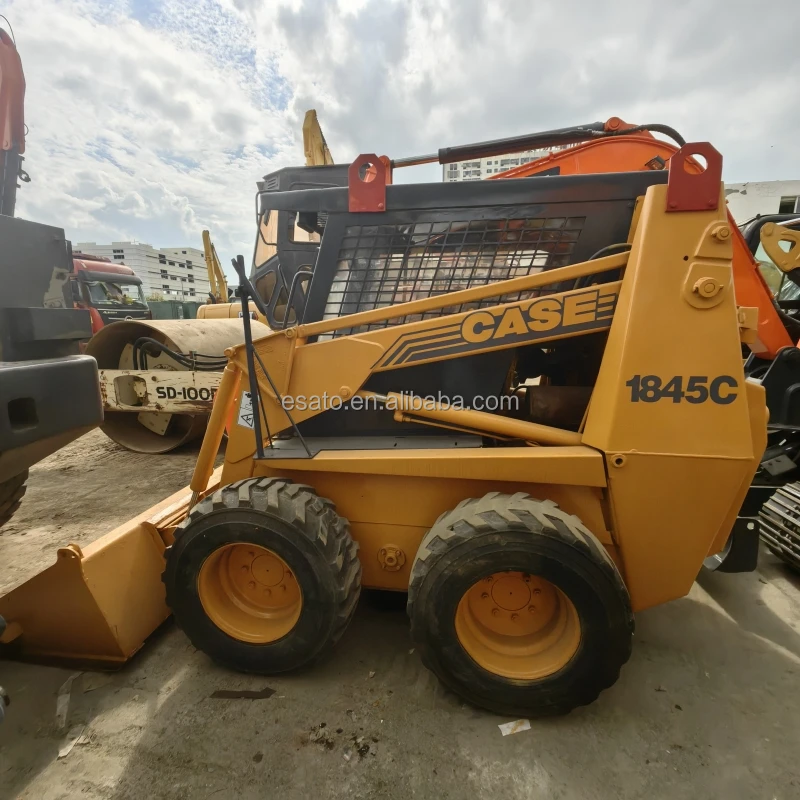 USA CASE 1845C Used Mini Wheel Loader Steer Loader Used case 1845c Mini Skid Steer for Sale